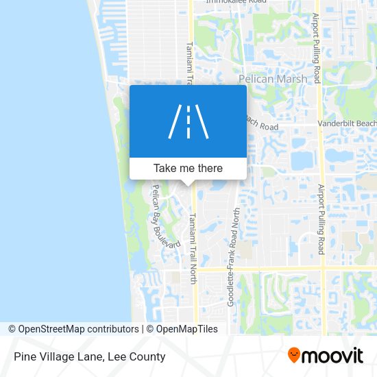 Mapa de Pine Village Lane
