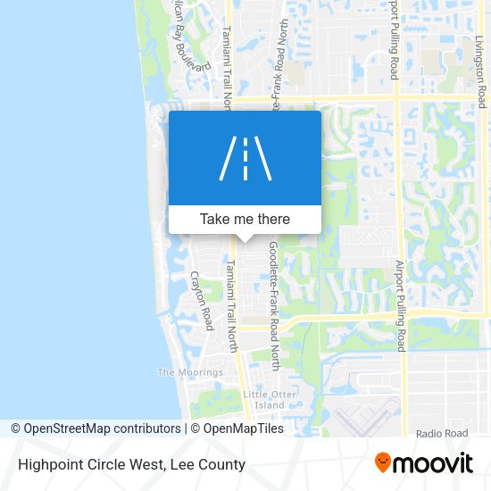 Highpoint Circle West map