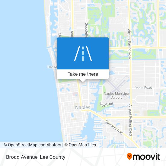 Mapa de Broad Avenue