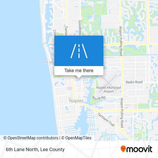 Mapa de 6th Lane North