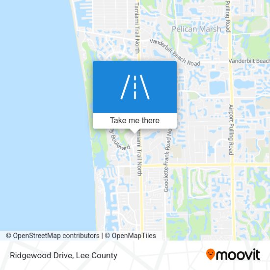 Mapa de Ridgewood Drive