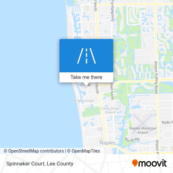 Mapa de Spinnaker Court