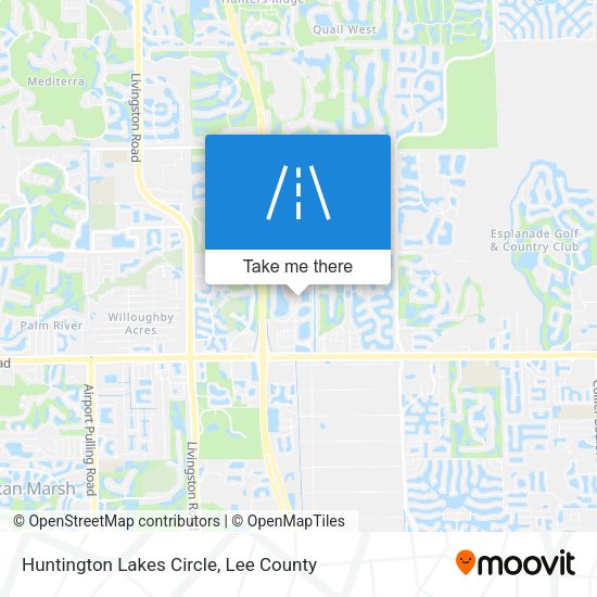 Mapa de Huntington Lakes Circle