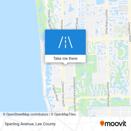 Sperling Avenue map
