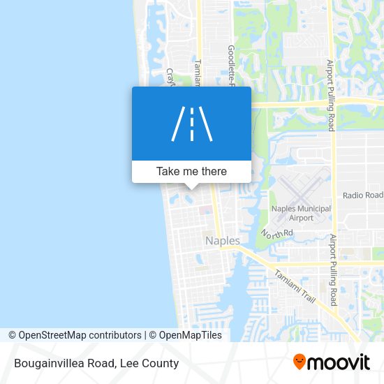 Bougainvillea Road map