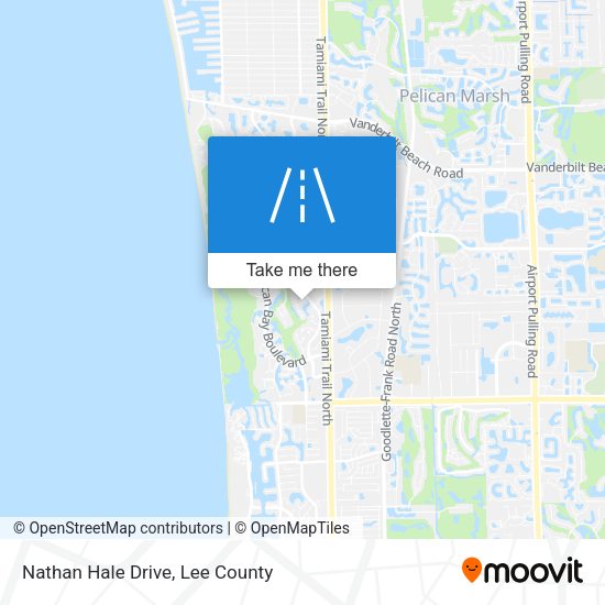 Nathan Hale Drive map