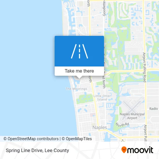 Spring Line Drive map