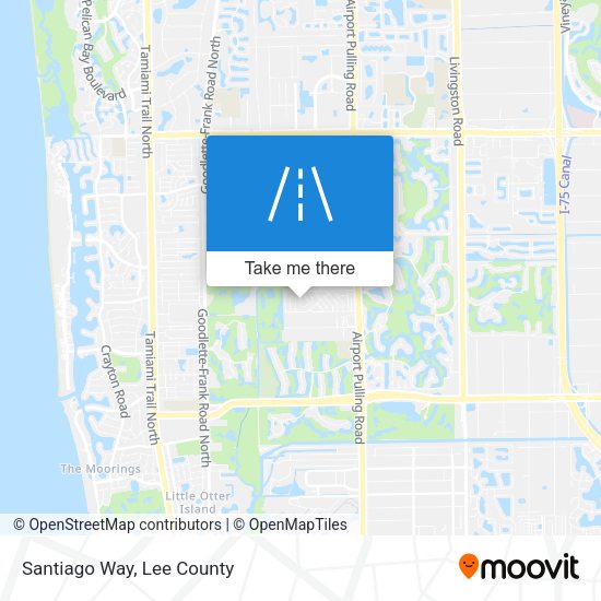 Mapa de Santiago Way