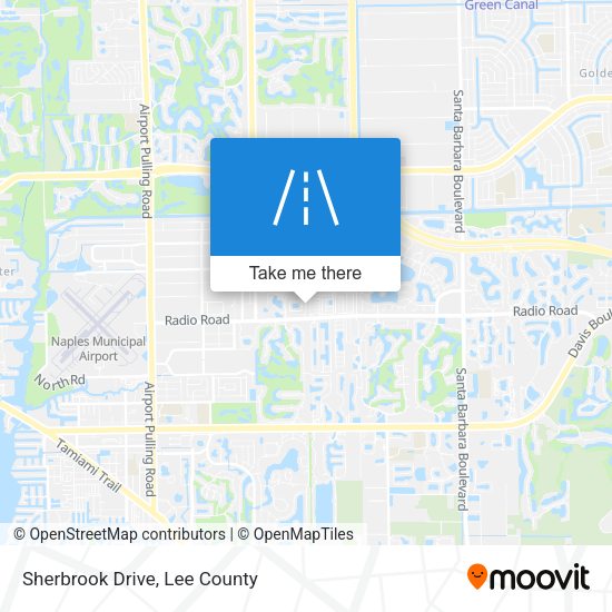 Sherbrook Drive map