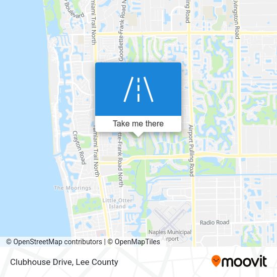 Mapa de Clubhouse Drive