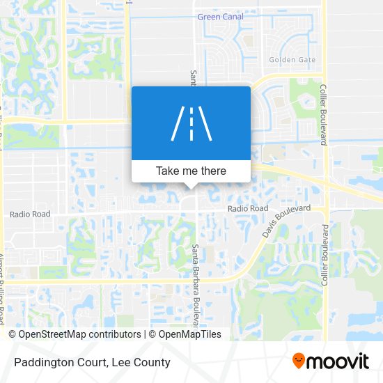 Mapa de Paddington Court