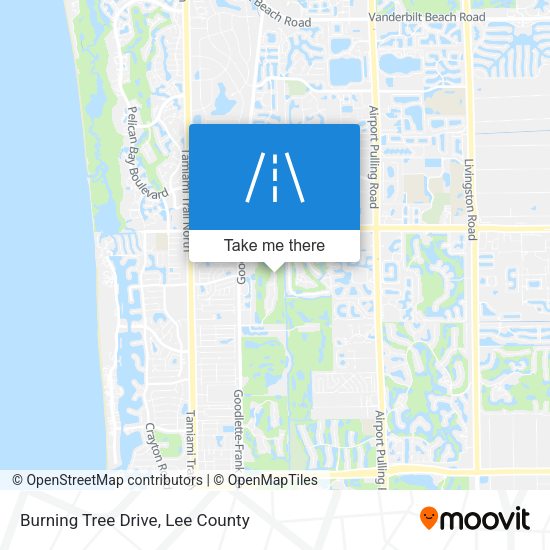Mapa de Burning Tree Drive