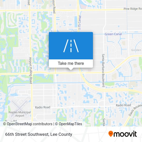 66th Street Southwest map