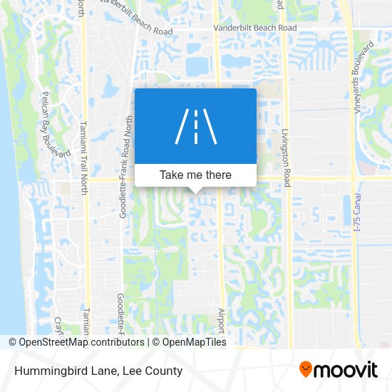 Mapa de Hummingbird Lane