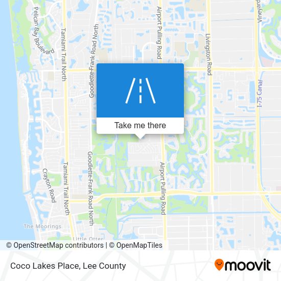 Mapa de Coco Lakes Place