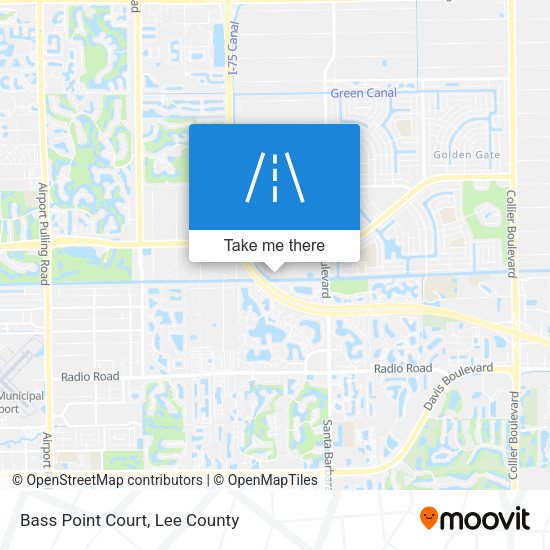 Bass Point Court map