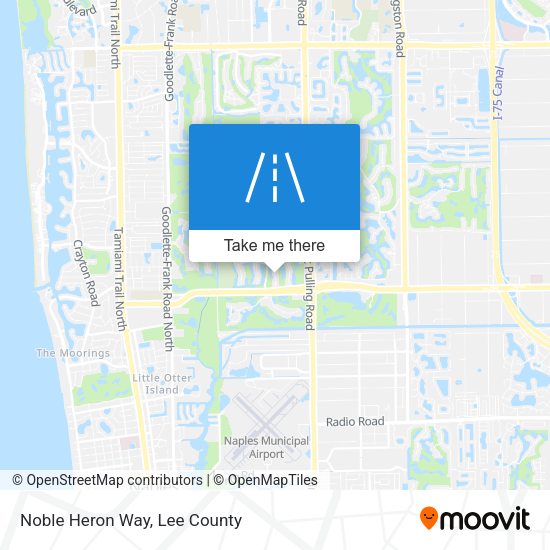 Noble Heron Way map