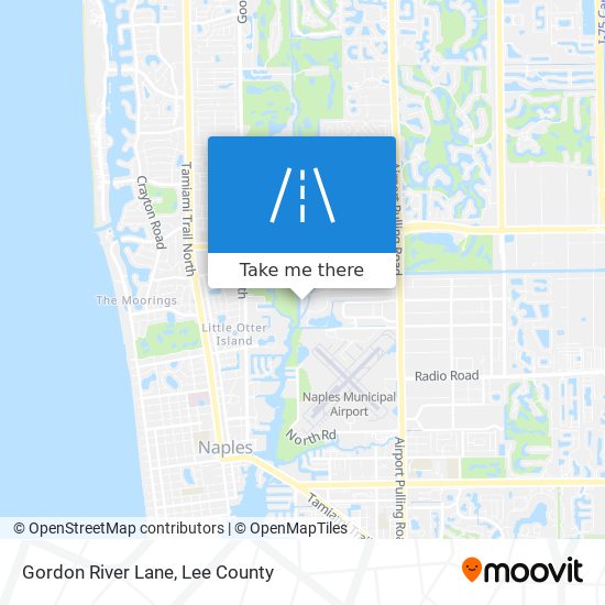 Mapa de Gordon River Lane