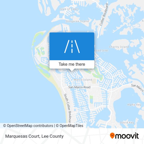 Marquesas Court map