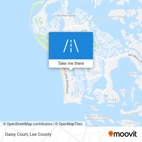 Mapa de Daisy Court