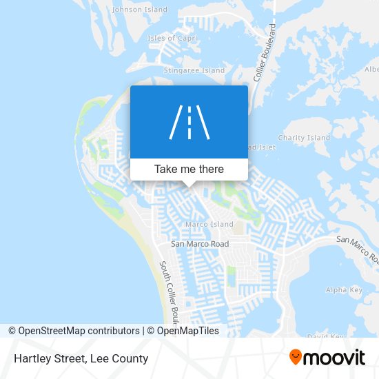 Hartley Street map