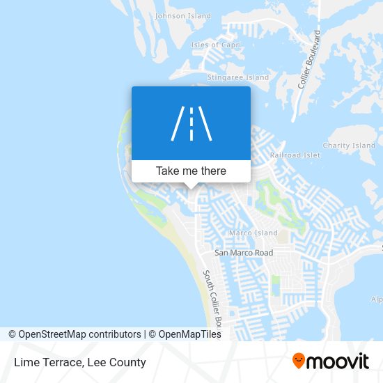Mapa de Lime Terrace