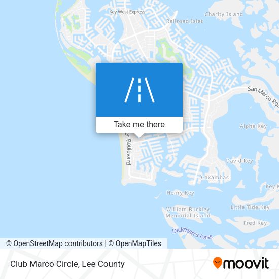 Club Marco Circle map
