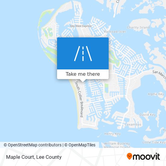 Mapa de Maple Court