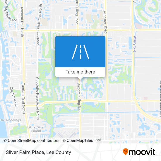 Silver Palm Place map
