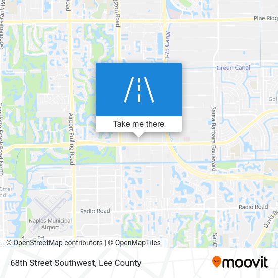 Mapa de 68th Street Southwest