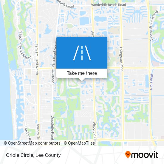 Oriole Circle map