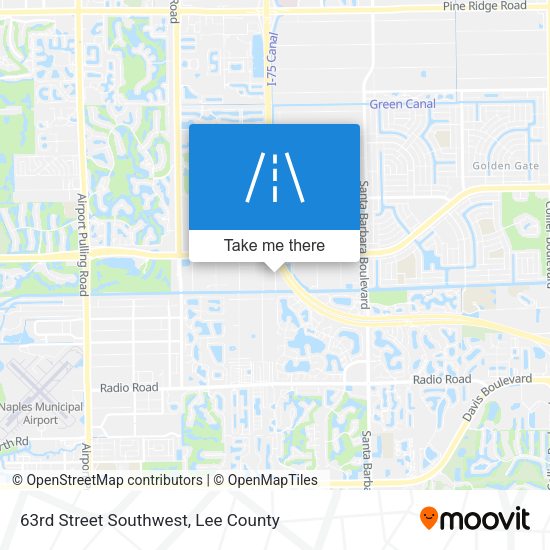 63rd Street Southwest map