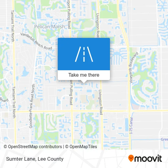 Sumter Lane map