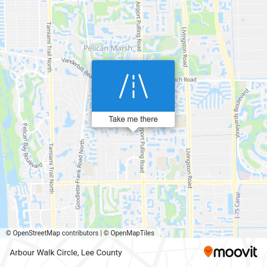 Arbour Walk Circle map