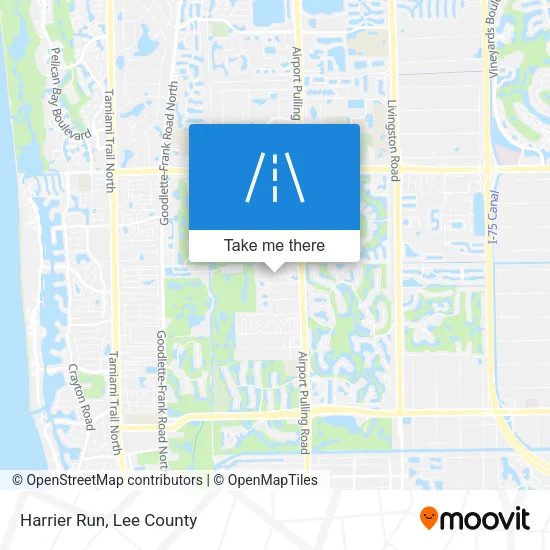 Mapa de Harrier Run