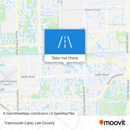 Mapa de Vancouver Lane