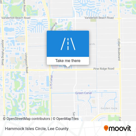 Mapa de Hammock Isles Circle