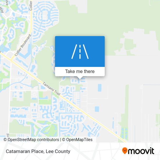 Mapa de Catamaran Place