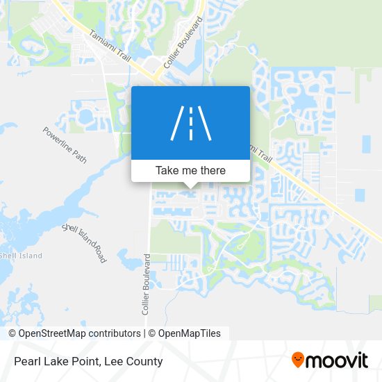 Mapa de Pearl Lake Point