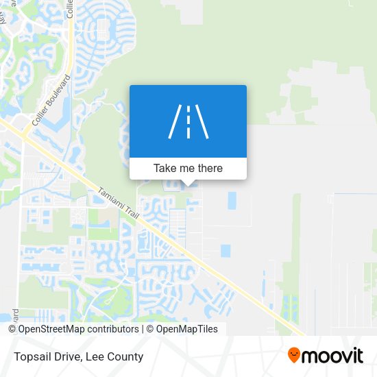 Topsail Drive map