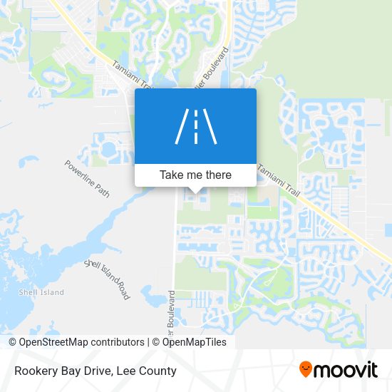 Rookery Bay Drive map