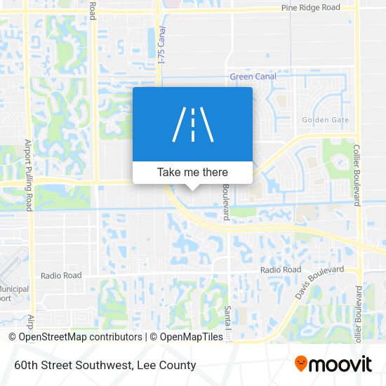 Mapa de 60th Street Southwest