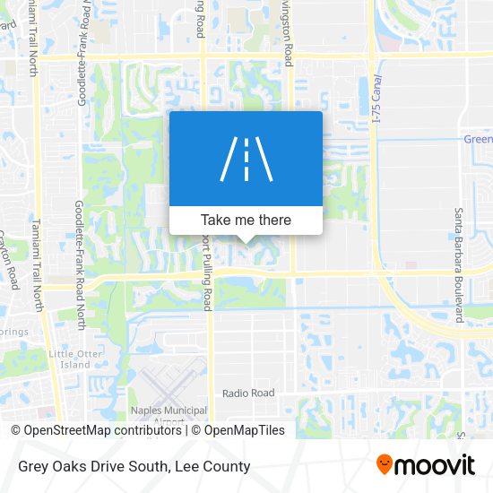 Grey Oaks Drive South map