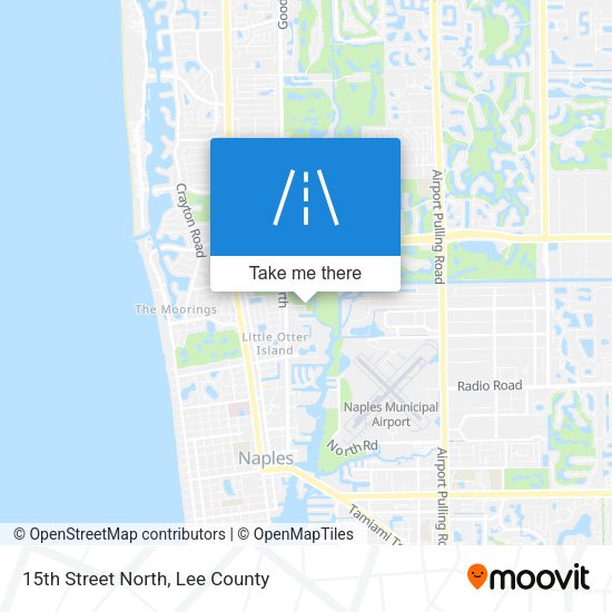 15th Street North map