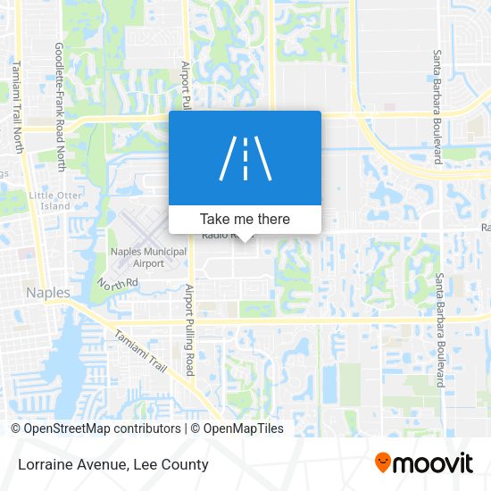 Mapa de Lorraine Avenue