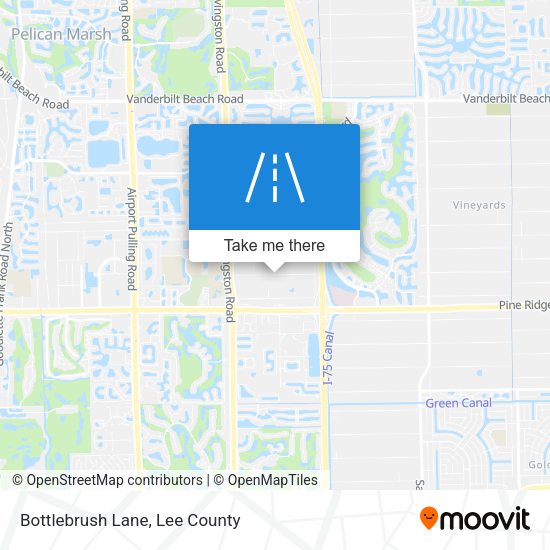 Mapa de Bottlebrush Lane