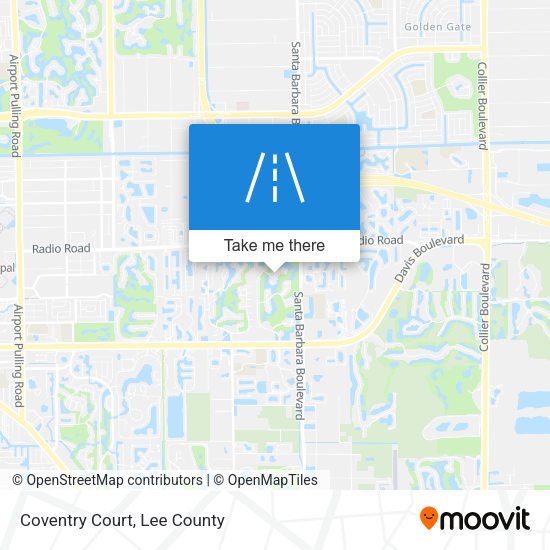 Mapa de Coventry Court