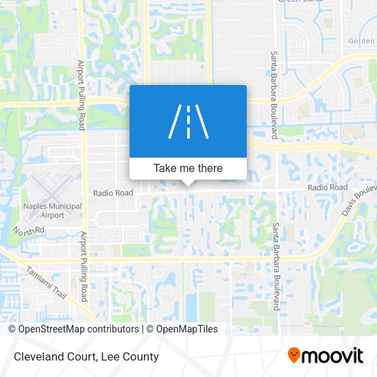 Cleveland Court map