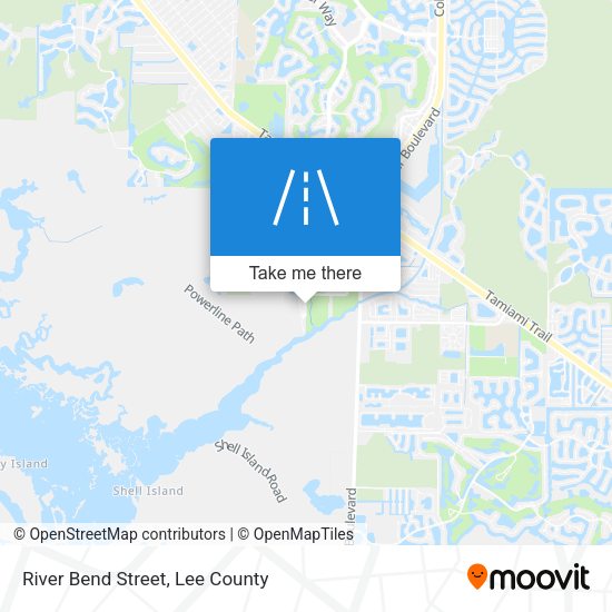 River Bend Street map