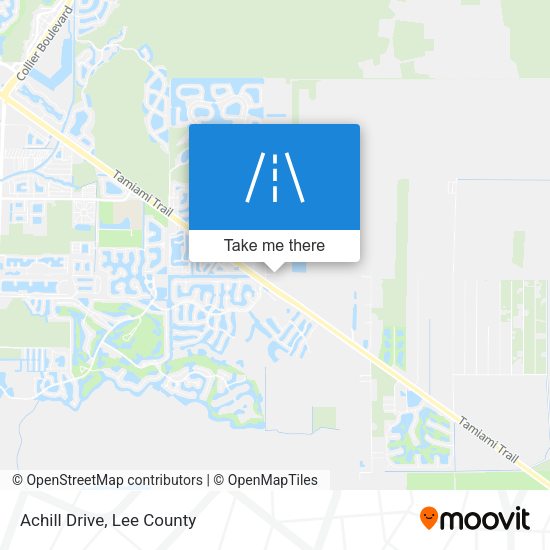 Mapa de Achill Drive